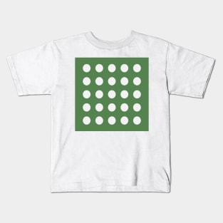 White Dots on Tavern Green Kids T-Shirt